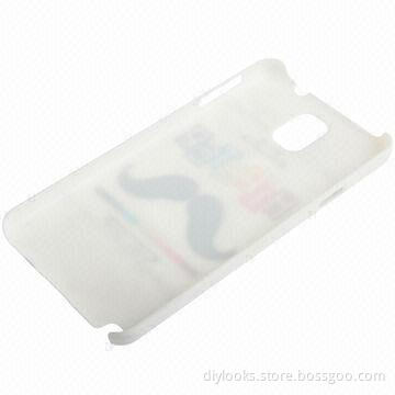 Funny Color Print Moustache Pattern Plastic Case for Samsung Galaxy Note III, Lightweight